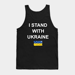 I Stand with Ukraine Tank Top